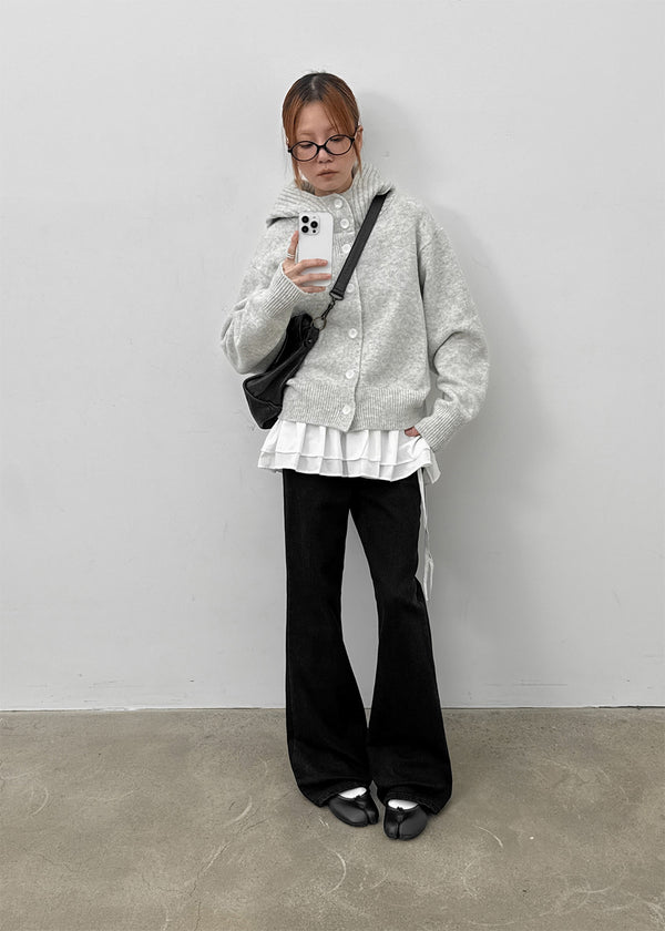 Likenny Layered Wrap Skirt