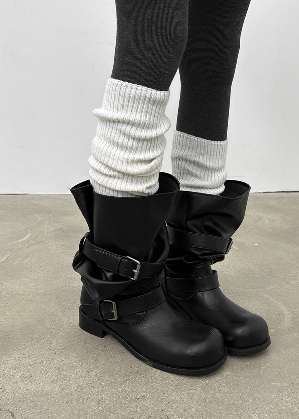 Lucom Ribbed Wool Knit Warmer