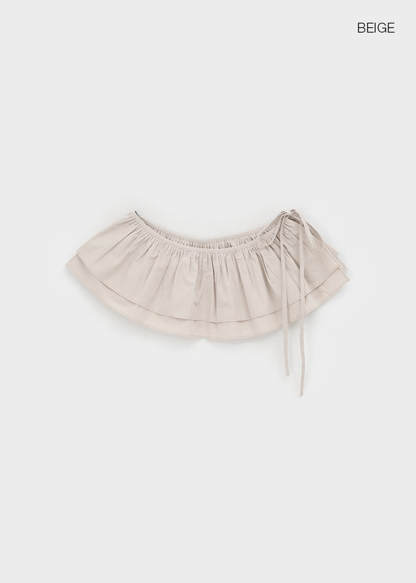 Likenny Layered Wrap Skirt