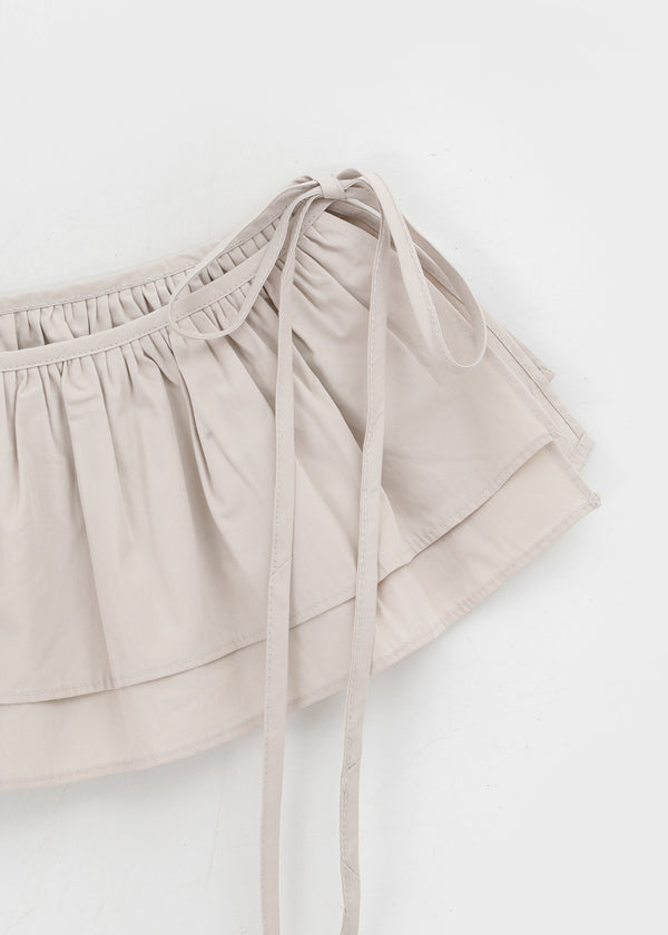 Likenny Layered Wrap Skirt