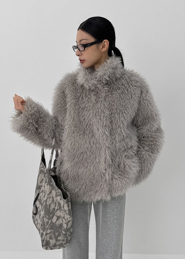 Chakra Kara Fur Jacket