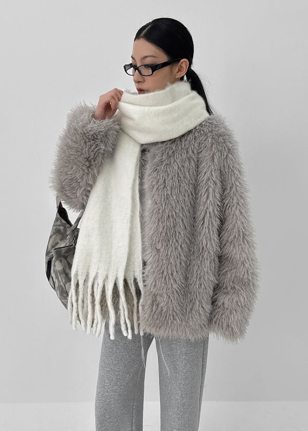 Chakra Kara Fur Jacket