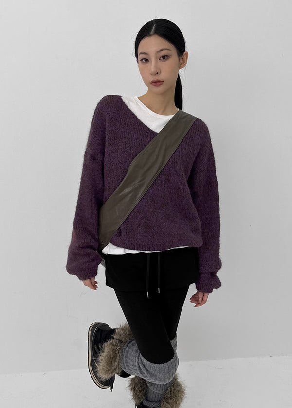 Totten V-neck Wool Knit