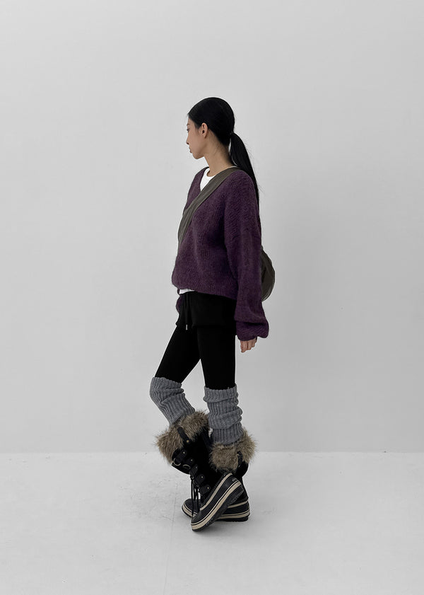 Totten V-neck Wool Knit