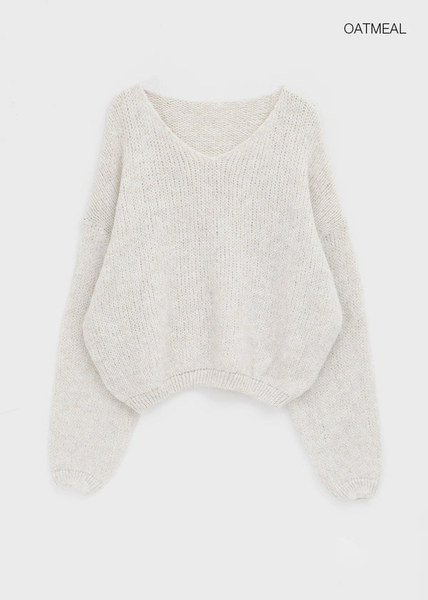 Totten V-neck Wool Knit