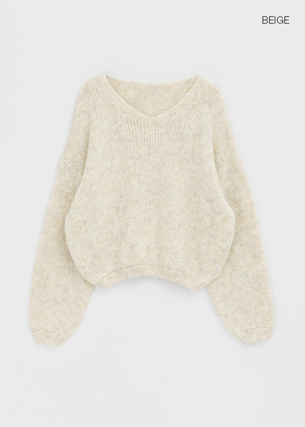 Totten V-neck Wool Knit