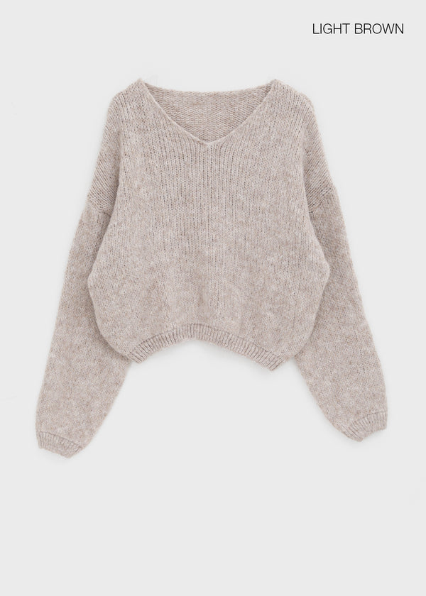 Totten V-neck Wool Knit