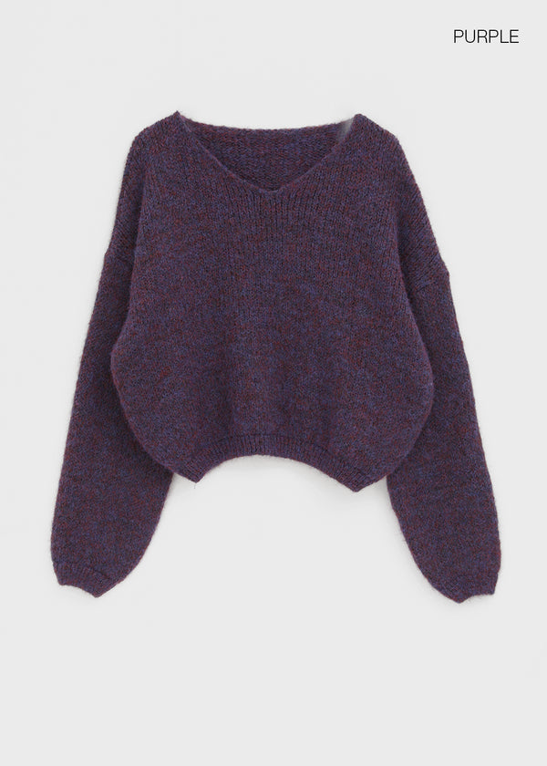 Totten V-neck Wool Knit