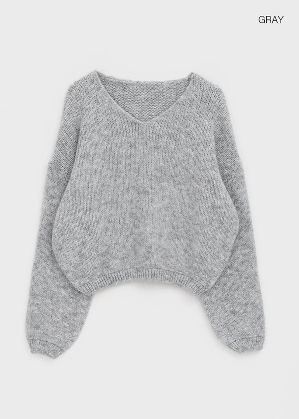 Totten V-neck Wool Knit