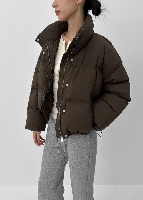 Duff Two-way Crop Hooded Padding