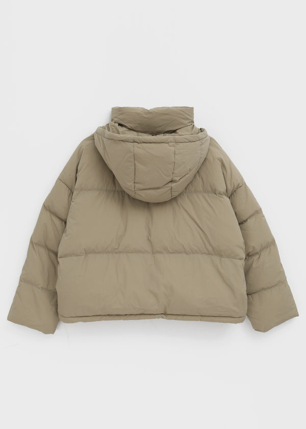 Duff Two-way Crop Hooded Padding