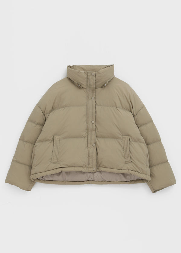 Duff Two-way Crop Hooded Padding