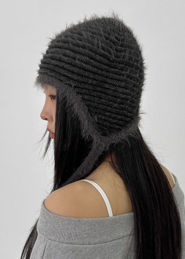 Pnuk Striped Strap Beanie