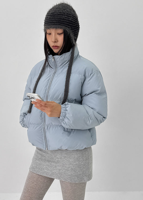 Pnuk Striped Strap Beanie