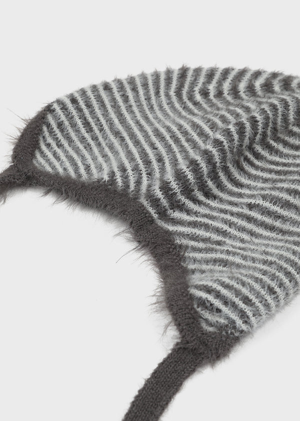 Pnuk Striped Strap Beanie