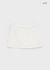 Belcura Low-waist Mini Skirt Pants