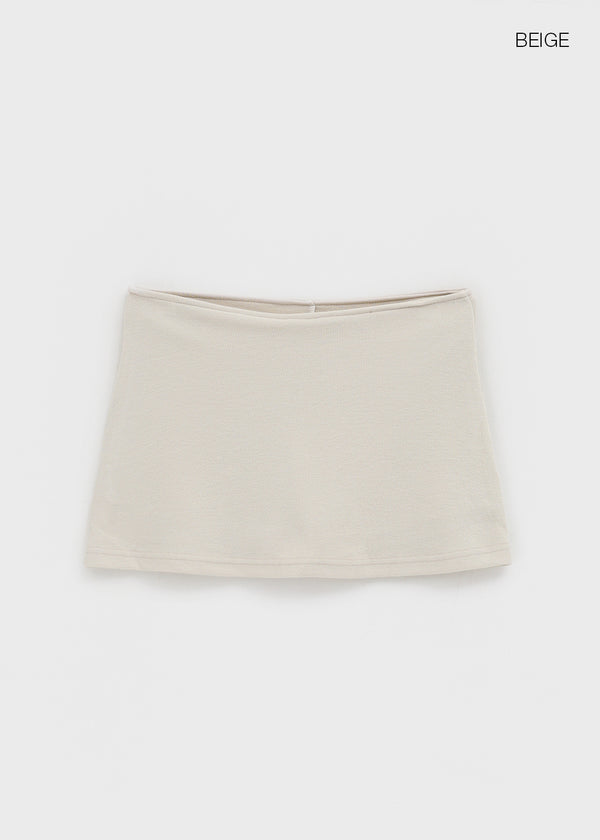 Belcura Low-waist Mini Skirt Pants