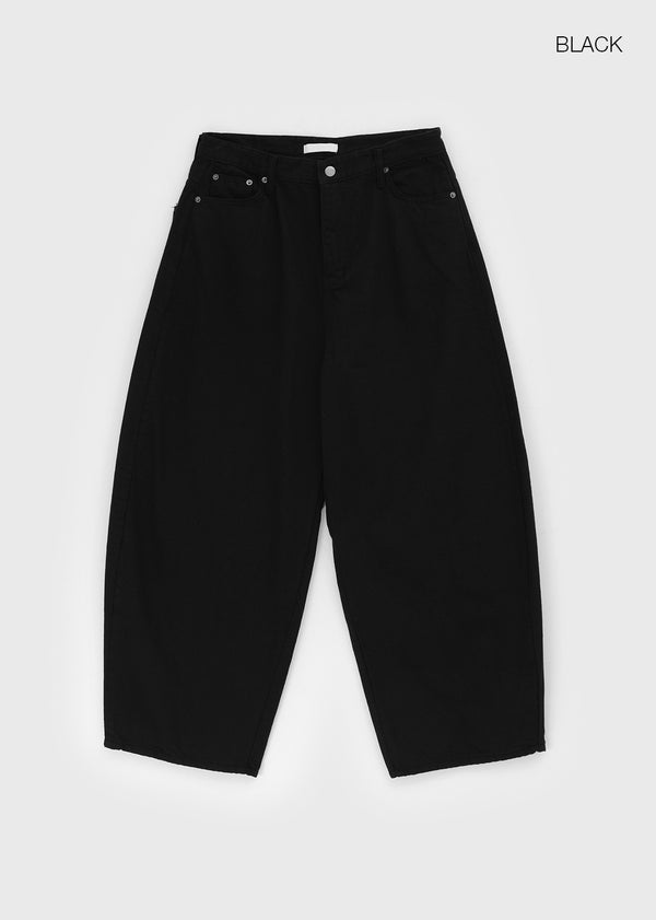 Super-fine Check Beaded Balloon Pants