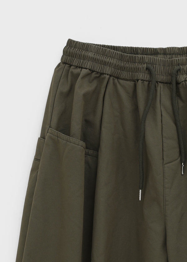 (UNISEX) Nepple Fleece Parachute Banding Pants