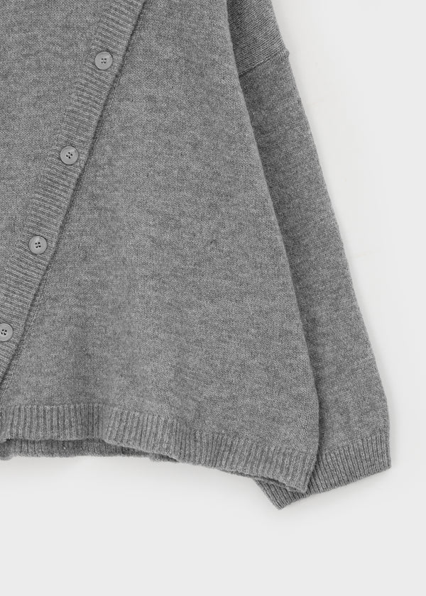 Macco Overfit Button-up Wool Knit