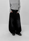 Healing Wide Balloon Denim Pants