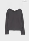 Hechesi Basic Fleece Long Sleeve T-shirt