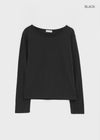 Hechesi Basic Fleece Long Sleeve T-shirt