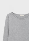 Hechesi Basic Fleece Long Sleeve T-shirt