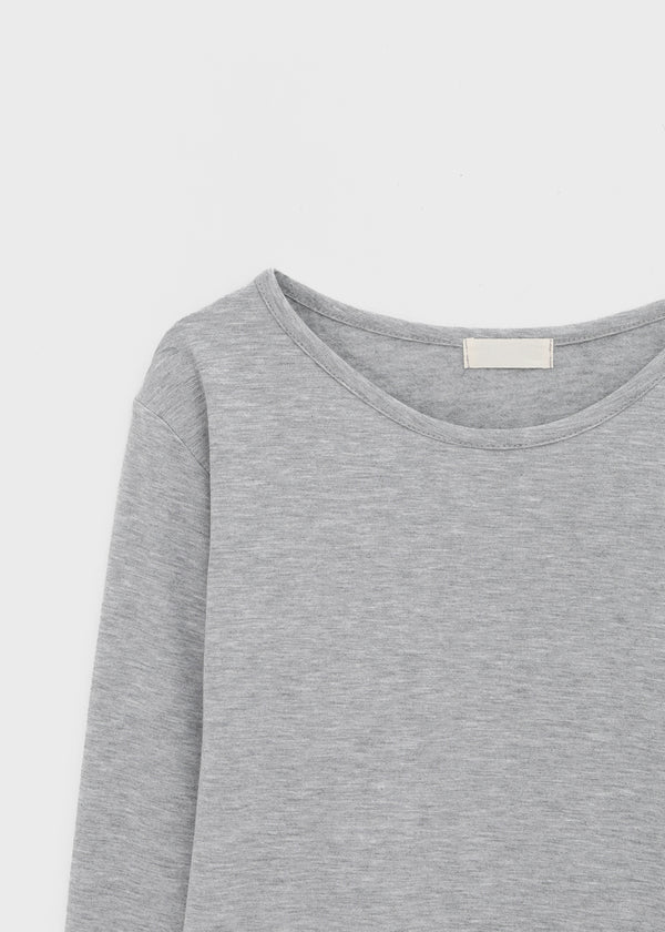 Hechesi Basic Fleece Long Sleeve T-shirt