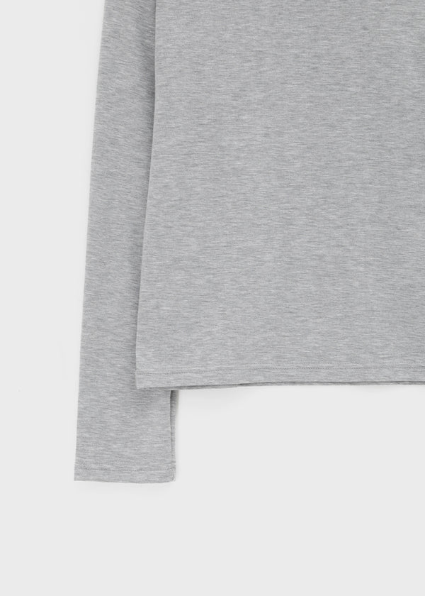 Hechesi Basic Fleece Long Sleeve T-shirt