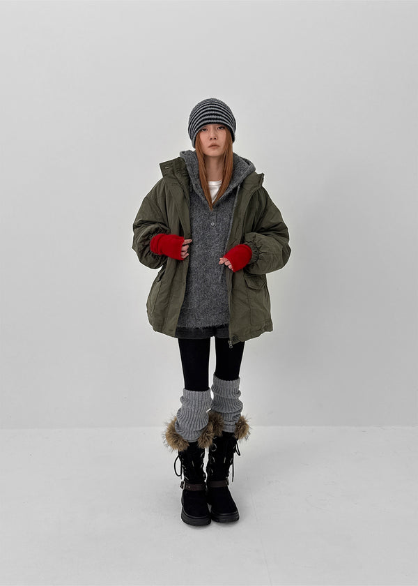 Kemu Dumble Back Pocket Fleece Shorts