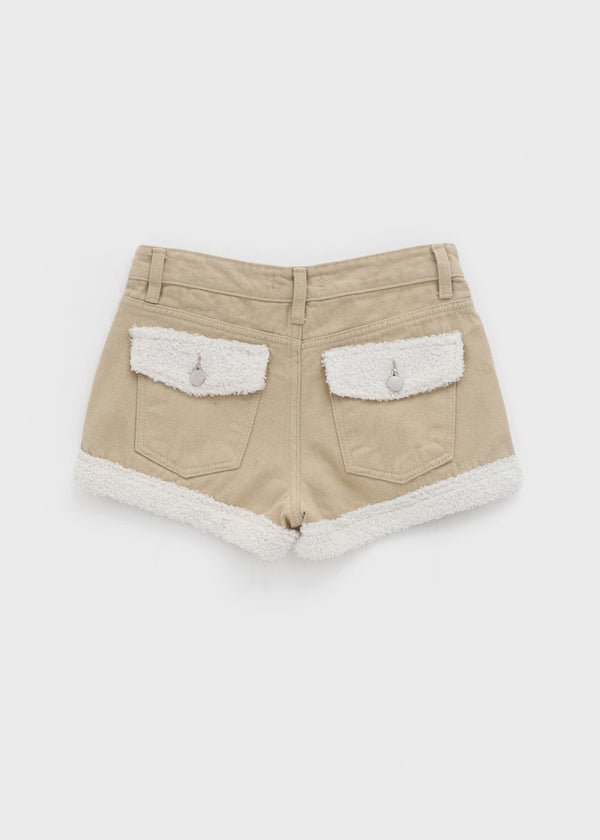 Kemu Dumble Back Pocket Fleece Shorts