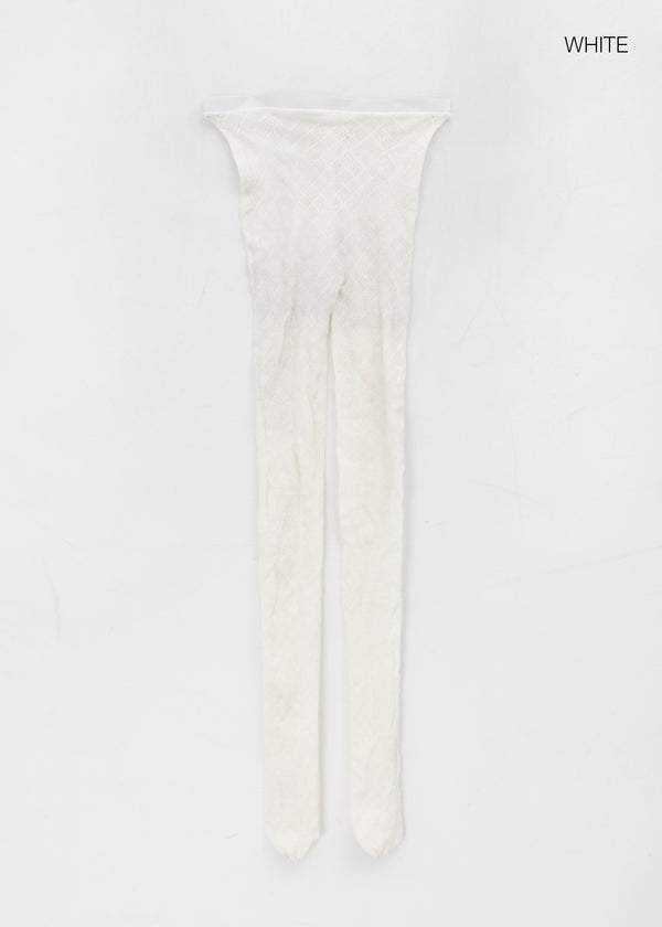 Lotoa Diamond Pattern Stockings (80d)