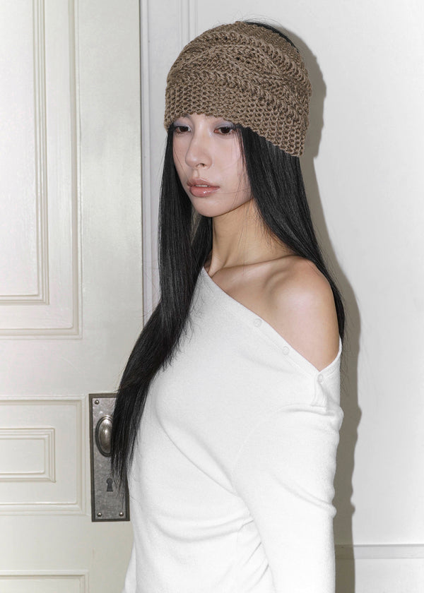 Kalten Wide Twisted Knit Hairband