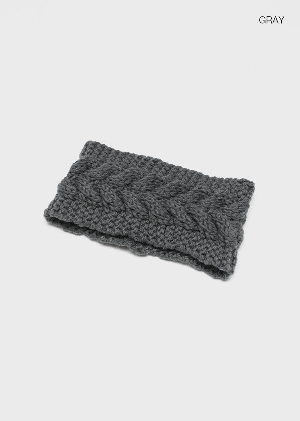 Kalten Wide Twisted Knit Hairband