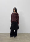 Leani Off-shoulder Hoodie