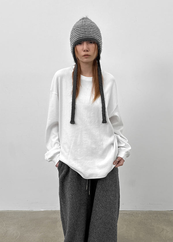 Pnuk Striped Strap Beanie