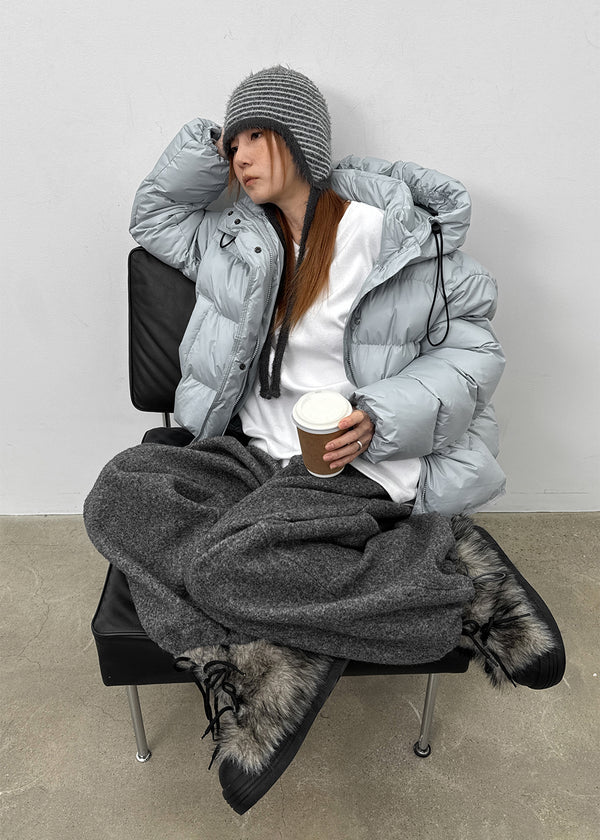 Dicoma High-neck Hooded Padding