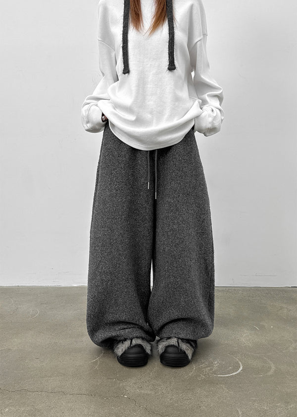 Barely Fleece Two-way Banding Pants