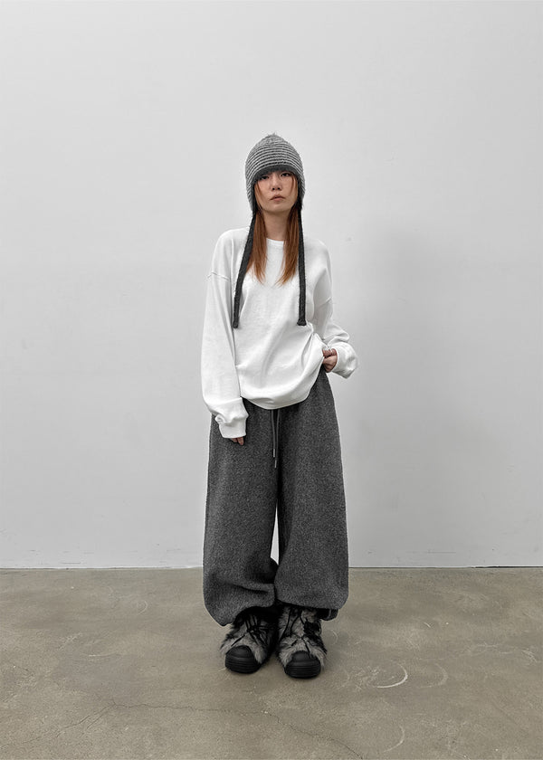 Barely Fleece Two-way Banding Pants