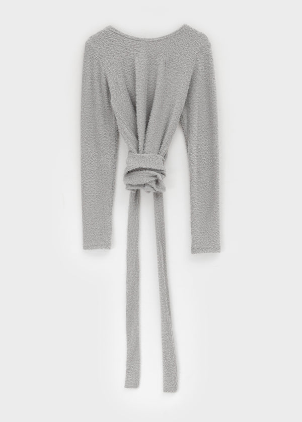 Eventy Fur Wrap Cardigan