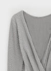 Eventy Fur Wrap Cardigan