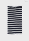 Ferdison Striped Long Skirt