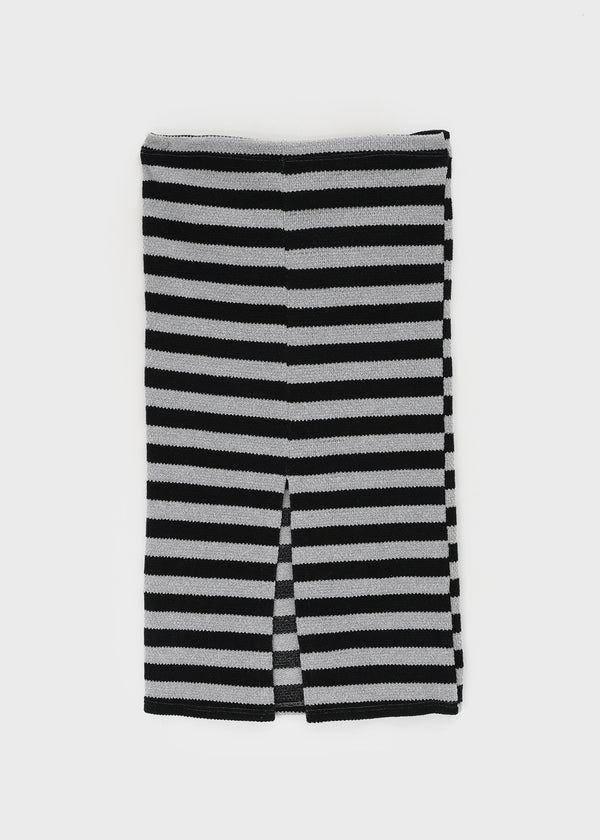 Ferdison Striped Long Skirt