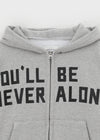 (UNISEX) Webert Fleece Lettering Hoodie