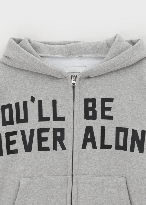 (UNISEX) Webert Fleece Lettering Hoodie