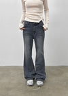 Barnett Washed Bootcut Denim Pants