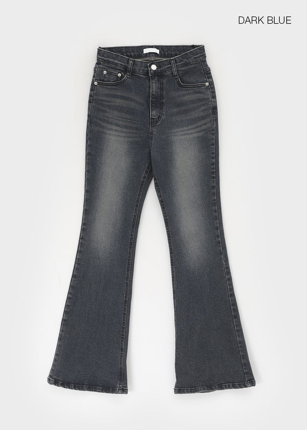 Barnett Washed Bootcut Denim Pants