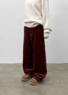 Depoa Corduroy Wide Cotton Pants