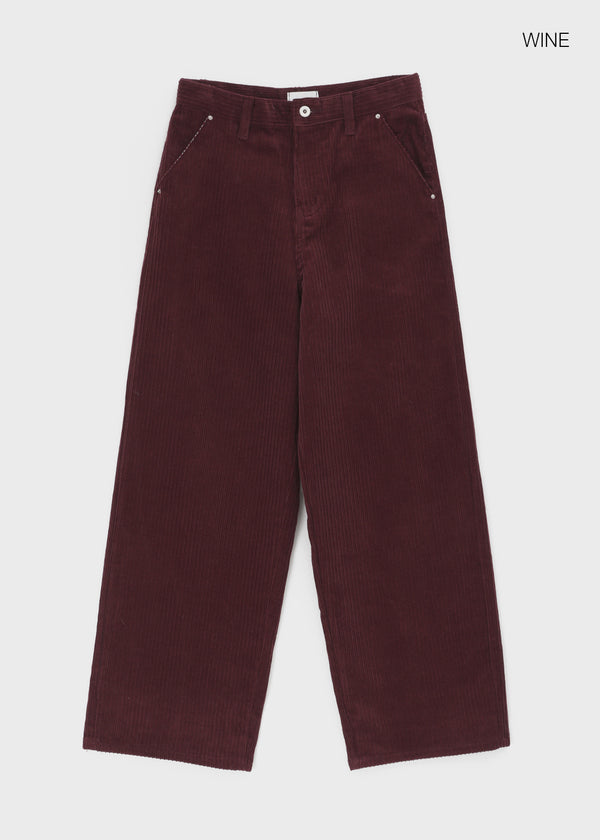 Depoa Corduroy Wide Cotton Pants